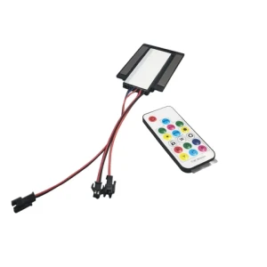 DC12V 5A 60W RGB LED Mirror Three Buttons Capacitive Smart Dimming Touch Sensor Switch with Remote Control