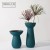 Import Decorative Handmade Porcelain Purple Vase Set Nordic Ceramic Flower Vase for Home Decor Modern Vaso Jarron Ceramica Keramik Vase from China