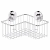 Deep Bathroom Basket Shower Caddy Shelf with Suction Cups