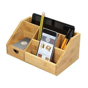 Desk Organizer with Extendable Storage for Office and Home, CD Holder Media Rack