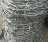 dia 2-3.5mm high quality hot dip galvanized pvc coated barbed wire for strands