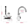 Digital Instant Electric Water Heater Tankless Heating Tap Hot cold water mixer faucet