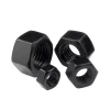 DIN934 Black Oxide Carbon Steel Hexagon Nut M6 M12 M20 Hex Nut