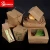 Import Disposable custom printed kraft lunch food paper box for food from China