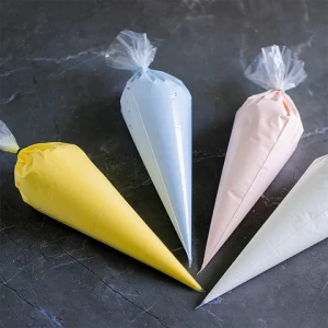 Disposable Icing Decorating Bags Cake Piping Bags Extra Thick Pastry Bags Large with Custom Box