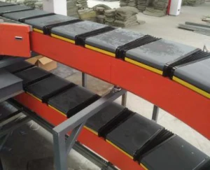 Double Ring Sorting Machine Logistics Transport High Speed Belt Sorting Conveyor Belt Sorting Conveyor