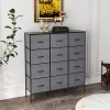 Dresser with 9 Drawers Furniture Storage Chest