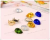 drop shape gemstone faceted crystal rhinestone for clothing garment decorated beads