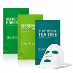 Dropshipping Korean Cosmetics Skin Care Reduce Blackhead Repairing Facial Mask With Many Mask Serum