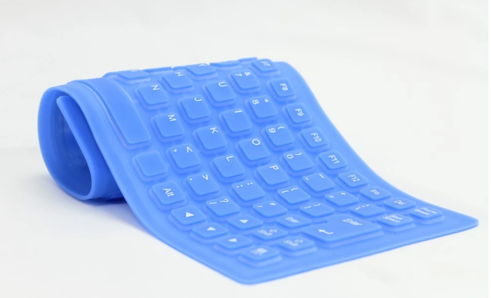 Durable 109keys Waterproof and Flexible Silicone Keyboard