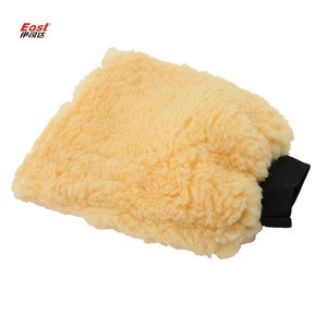 EAST Two Sides Lint Microfiber Mitt Car Wash Cleaning Glove For Car