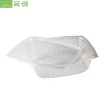 Easy Green Plastic Dry Fresh Cut Fruit Packing Salad Lunch Box For Vegetables And Fruits
