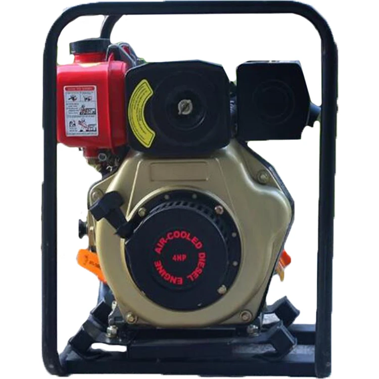 Easy Operate 5.5hp 3 inches Portable Hydraulic Performance diesel  Water Pumps