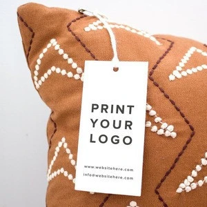 Eco-Friendly Garment Label Custom Printed String Tags