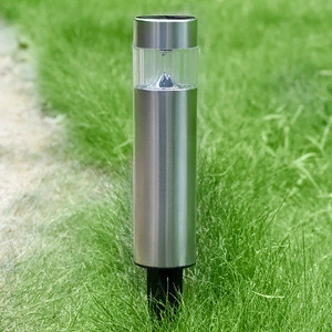 Eco Friendly Stainless Steel Solar Lawn Led Landscape Lamp