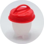 Egg Tools 6 Pack Food Grade Silicone Boiler Hard Soft Boiled Cooker Kitchen Tool