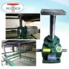 electric ball screw jacks with travelling screw for machine transmission and lifting