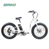 Electric bicycle wide fat tire snowmobile mountain outdoor sports variable speed lithium tram men and Women Beach Road Bike