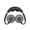 Electric Mini Necklace Fan Lazy Portable Rechargeable Sports Usb Mini Neck massage fragrance fan