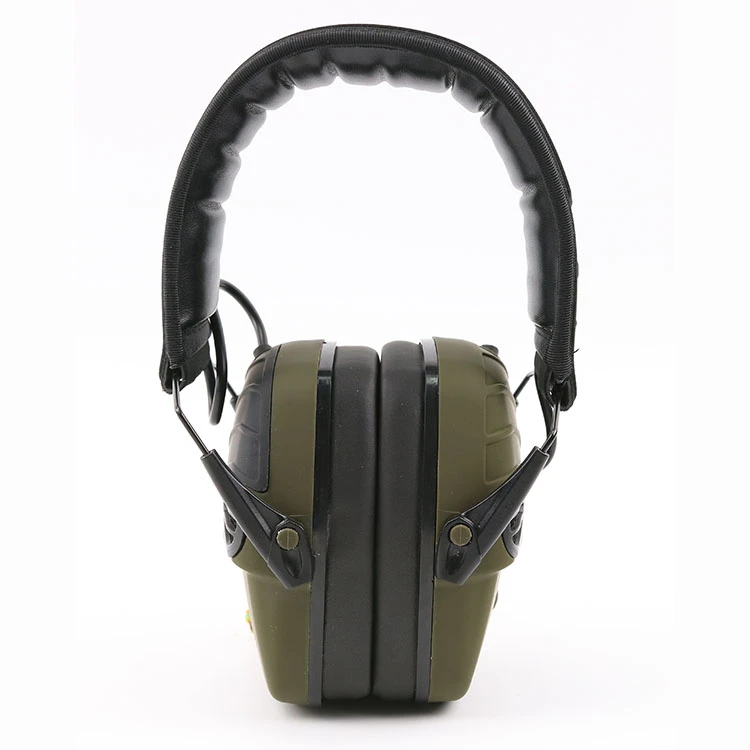 Electronic Ear Defenders Hunting Earmuffs Industrial Noise Cancelling Winter Safety Ear Muffs Gun Range Hearing Ear Protection