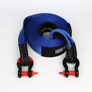 Emergency Off Road Truck Accessories Custom Heavy Duty Recovery Tow Strap 3&quot; x 30ft