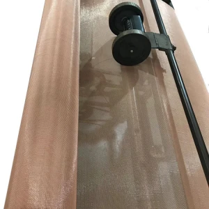 Emf shielding faraday cage copper mesh cloth / copper infused fabric