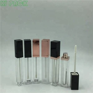 empty magnetic pink lipstick tube no logo lipgloss container custom lipstick container