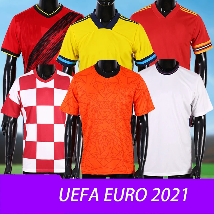 euro football uniform quick dry soccer jersey football shirt soccer uniform breathable football jersey soccer wear