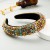 Import European Baroque Luxury Sponge Crystal Hair Hoop Wedding Party Hair Accessories Exquisite Shinning Diamonds Hair Band from China
