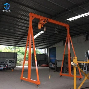 Exported to Malaysia indoor gantry crane 2 ton