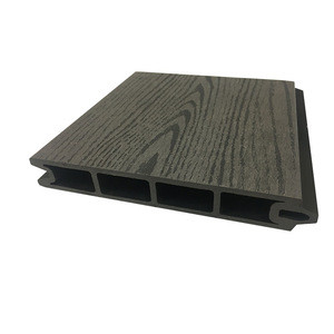 Buy External Natural Curved Timber Wall Cladding Wpc Outdoor Fencing ...