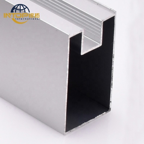 Buy Extrusion Aluminium Alloy Wardrobe Sliding Aluminum Profile For ...
