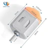 FA 130 permanent magnet electric carbon brush micro dc 1.5V USB mini fan motor