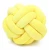 Import Fabric Ball Knot Cushion Unique Design Soft Plush Custom Logo 100% Polyester Adults Decorative Round Solid Knitted Nordic CN;ZHE from China