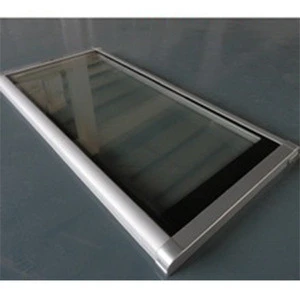 Factory Customized Aluminum Frame Heated Freezer Glass Door for Wine Cooler