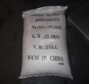 Factory direct sale bulk industry raw material Sodium Sulphate Anhydrous 99%/ Glauber Salt Prices