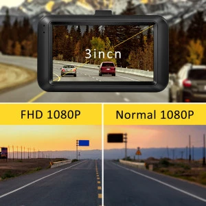 Factory Direct Sale Car Black Box Night Vision Dual Lens Dash Cam 1080P FHD Car DVR 3 inch LCD Screen Driving Recorder
