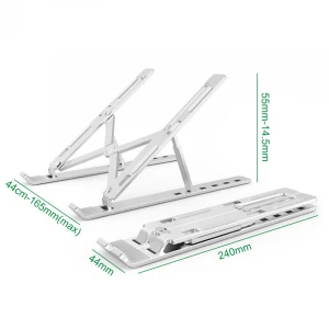 Factory Direct Sale Portable Adjustable Foldable Aluminum Laptop Stand