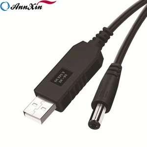 Factory direct USB step up cable 5V to dc 9V 12V Mobile power cable