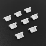 Factory direct wholesale MICRO USB silicone  protective dust cover natural environmentally friendly rubber silicone  material