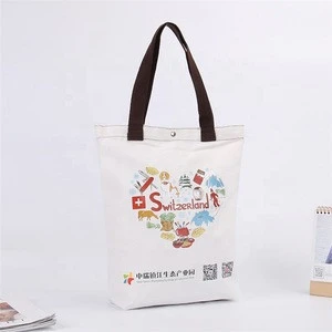 Factory hot sales high quality cotton canvas shopping bag