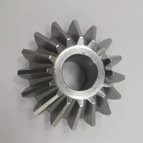 Factory manufacturer Small Spiral steel straight bevel gear with keyway