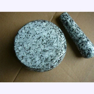 Factory price antique granite mortar and pestle agate &amp a imam dasta