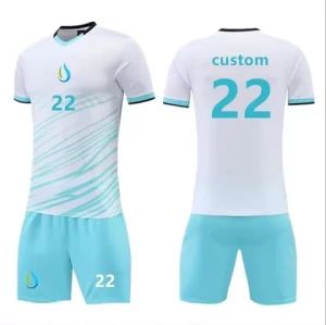 Factory Price Custom Logo High Quality Sublimation Printed Soccer Jersey Quick Dry 100% Polyester Mens Soccer Uniform