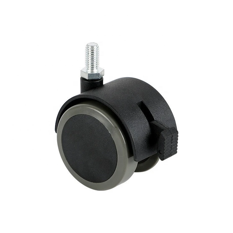 Factory Price High Quality 40 Mm Swivel Office Chair 2 Plastic Furniture Screw Caster Wheels