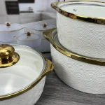 Factory Price Hot Sale Bowl Set Ceramic Soup Pot Porcelain Tureen Cooking Pot With Lid
