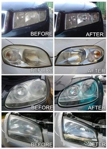 Factory Price motorcycle lights washing case Car Headlight Restoration Kits