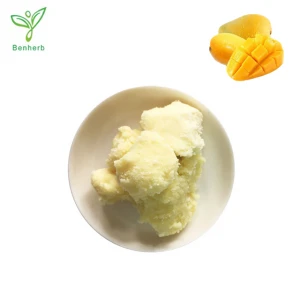 Factory supply bulk 100% Pure Organic Unrefined raw mango butter cream
