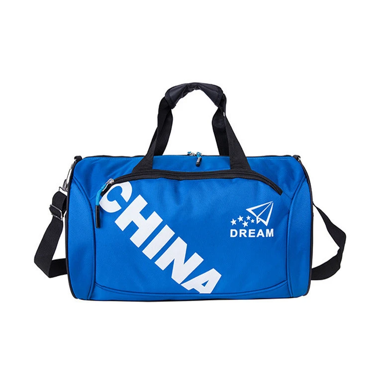 Factory supply cheap  practical sublimation printing sports bag light weight durable gym duffel bag