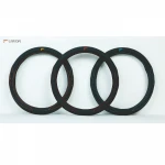 Factory supply directly PU - PVC leather heated car steering wheel cover